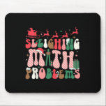 Sleighing Math Problems Funny Math Teachers Christ Mouse Pad<br><div class="desc">Sleighing Math Problems Funny Math Teachers Christmas</div>