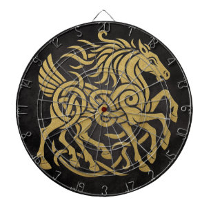Sleipnir Eight-Legged Horse Norse Mythology Design Dartboard