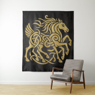 Sleipnir Eight-Legged Horse Norse Mythology Design Tapestry