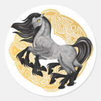 Sleipnir Round Sticker
