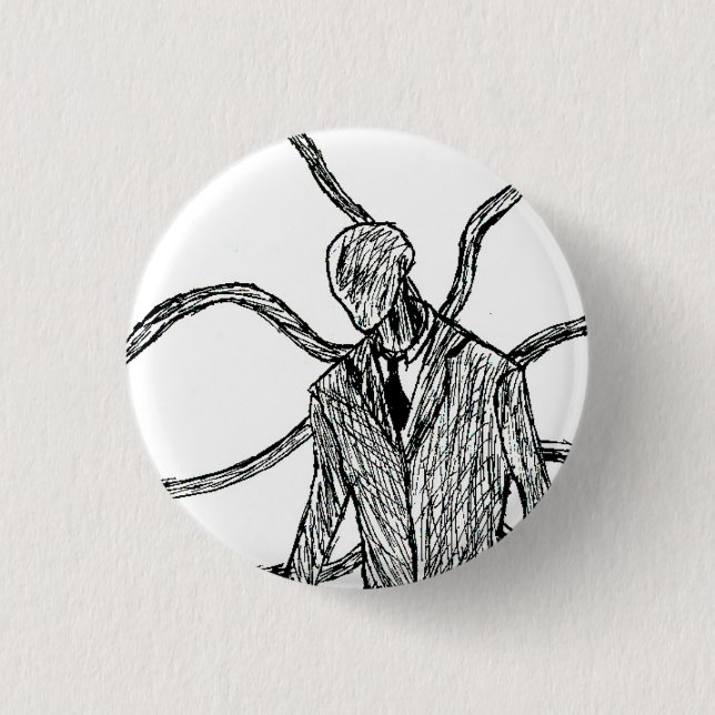 Slender-Creep 1 Inch Round Button (Front)
