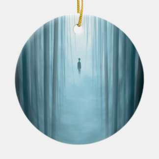 Slender.png Ceramic Ornament