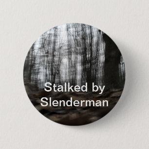 Slenderman Forest 2 Inch Round Button