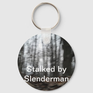 Slenderman Forest Keychain