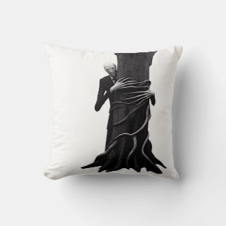 Slenderman Is Watching Throw Pillow