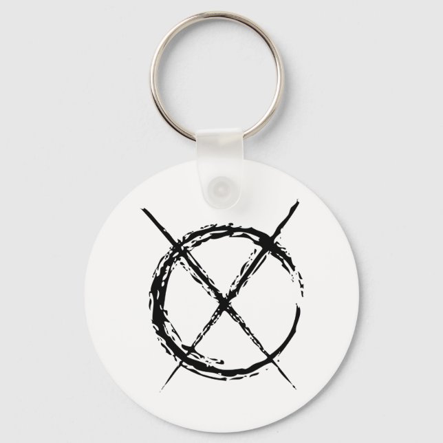 Slenderman Keychain (Front)