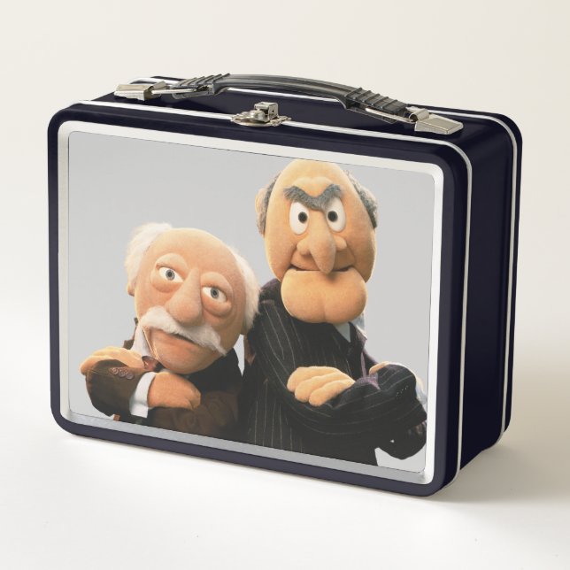 Sler And Waldorf Arms Crossed Metal Lunch Box (Front)