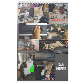 Sleuth o' Floofs Calendrier 18 mois