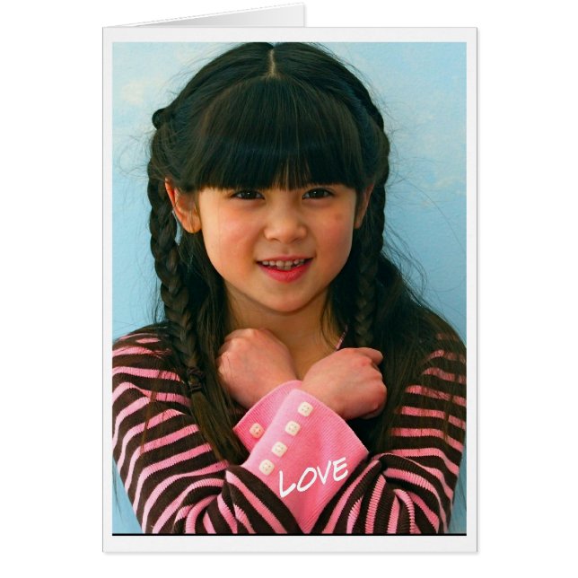 SLG LOVE card (Front)