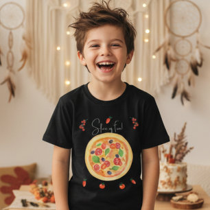 Slice of fun, pizza birthday T-Shirt