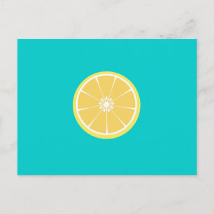 slice of lemon postcard