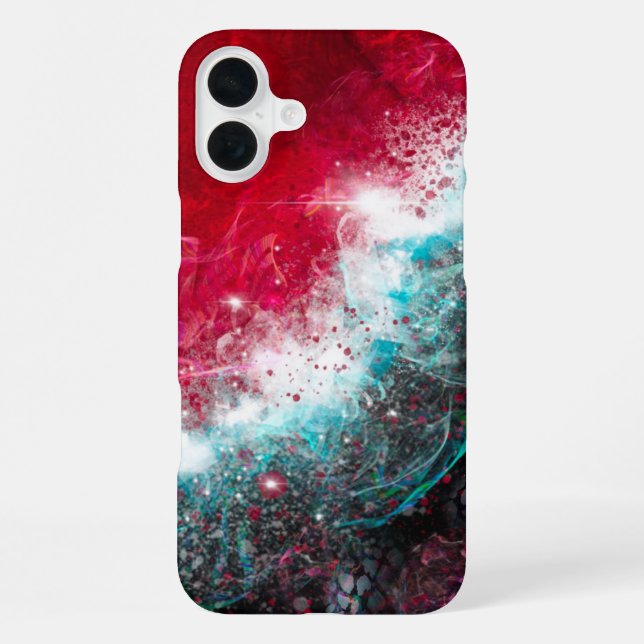 Slice Of Life Abstract Art iPhone Case (Back)