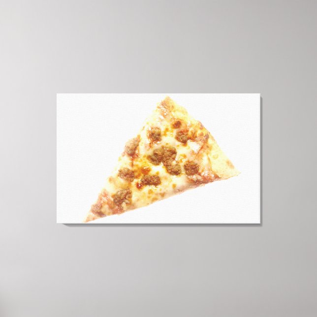 Slice of Pizza Canvas Print (Front)