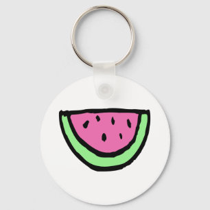 Slice of Watermelon Keychain