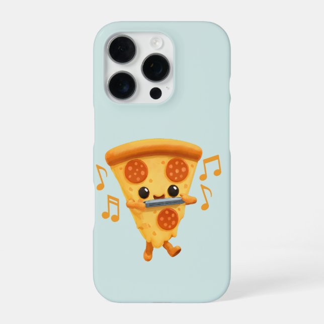 Slice Playing a Harmonica Cute iPhone Case (Back)