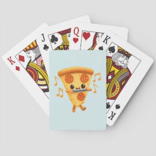 Slice Playing a Harmonica Playing Cards