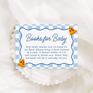 Slice Slice Baby Pizza Baby Shower Books for Baby Enclosure Card