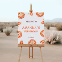 Slice Slice Baby Welcome Sign, Pizza Baby Welcome
