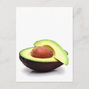 Sliced Avocado Postcard