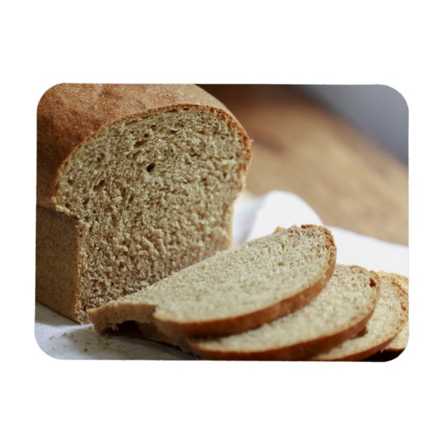 Sliced Bread photo Magnet (Horizontal)