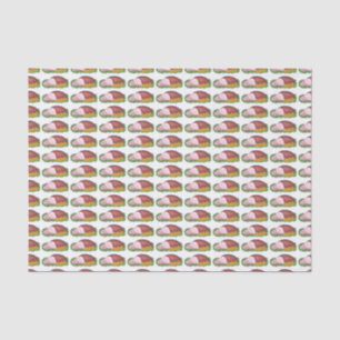 Sliced Ham Holiday Christmas Dinner Tissue Paper