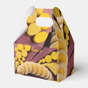 Sliced Hard Boiled Egg Yellow Yolk Image Favour Favor Box