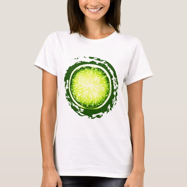Sliced_Lime T-Shirt (Front)