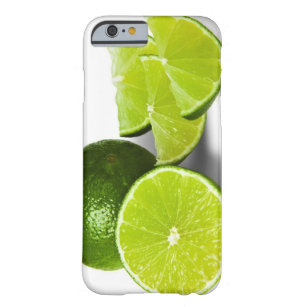 Sliced lime wedge, on white background, cut out barely there iPhone 6 case