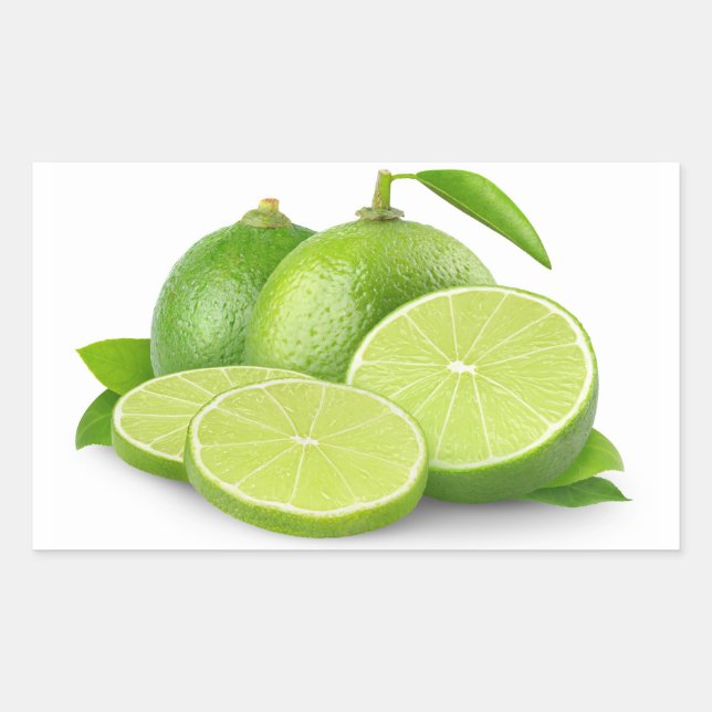 Sliced limes sticker (Front)