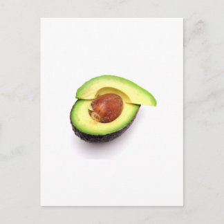 Sliced Open Avocado Postcard