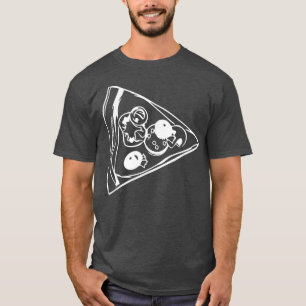 Sliced Pizza funny pizza for Men, Women, kids T-Shirt