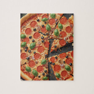 sliced pizza jigsaw puzzle