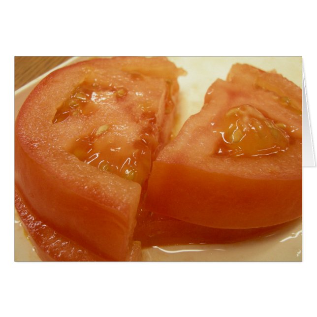 Sliced tomato (Front Horizontal)