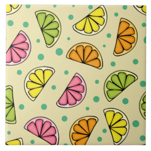Slices Citrus Tile