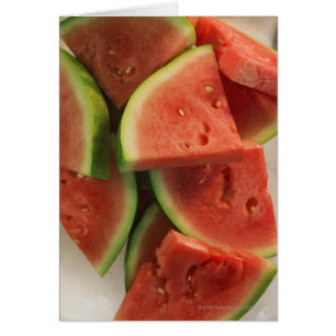 Slices of watermelon