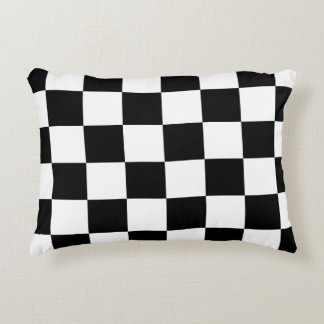 Slick Chequered Accent Pillow