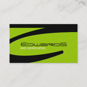 Slick Masculine Business Cards