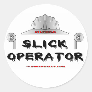 Slick Operator, Oil Field Sticker