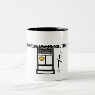 Slide1, RAISE AWARENESS ABOUT MULTIPLE SCLEROSIS Two-Tone Coffee Mug