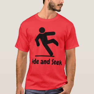 Slide and Seek Tee Red