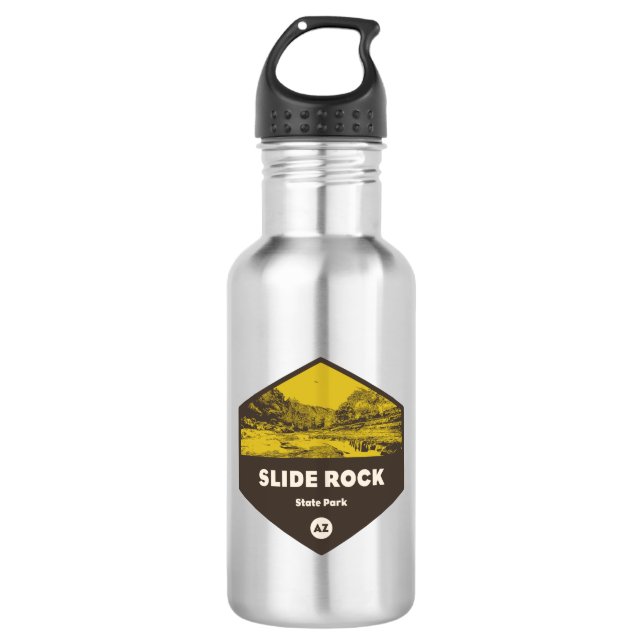 Slide Rock State Park Arizona 532 Ml Water Bottle (Front)
