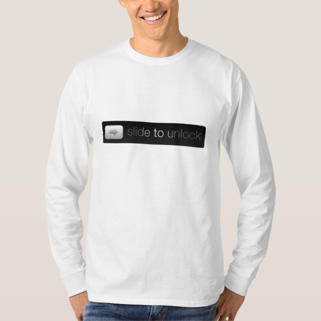 Slide to Unlock T-Shirt (Front)