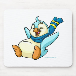 Sliding blue Bruce Mouse Pad
