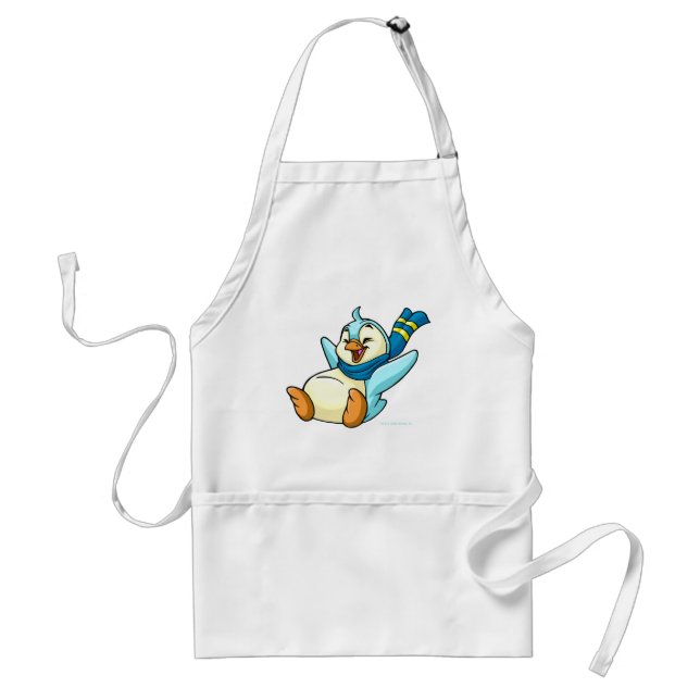 Sliding blue Bruce Standard Apron (Front)