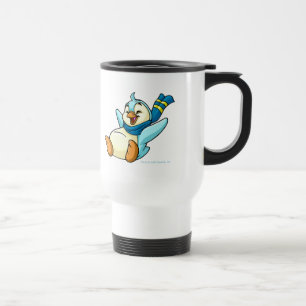 Sliding blue Bruce Travel Mug