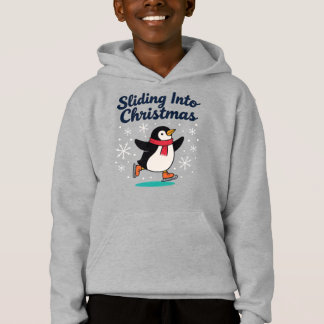 Sliding Into Christmas, Ice Skating Xmas Penguin