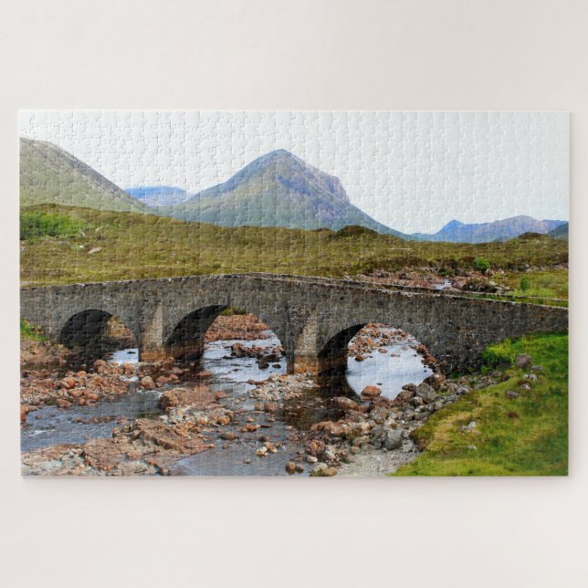 Sligachan Bridge, Isle of Skye, Scotland Jigsaw Puzzle (Horizontal)