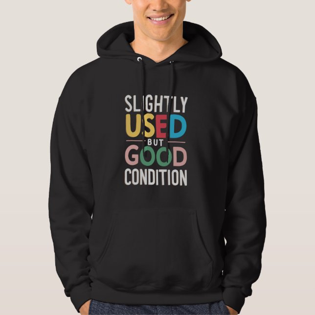 Slightly Used But Good Condition Hoodie (Front)