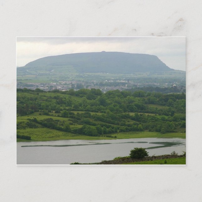 Sligo and Knocknara Postcard (Front)