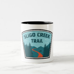 Sligo Creek Trail Two-Tone Coffee Mug